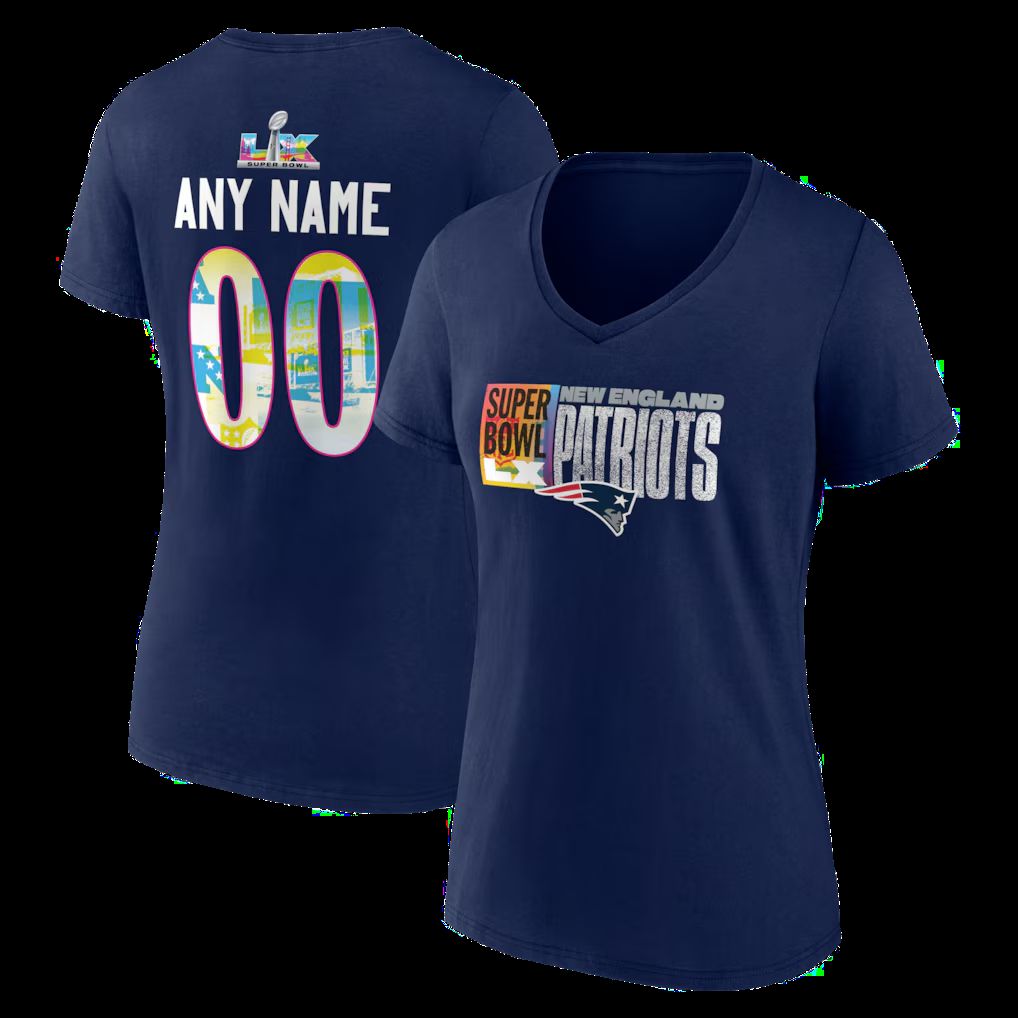 Men 2026 NFL New England Patriots T-shirt blue 020->new england patriots->NFL Jersey